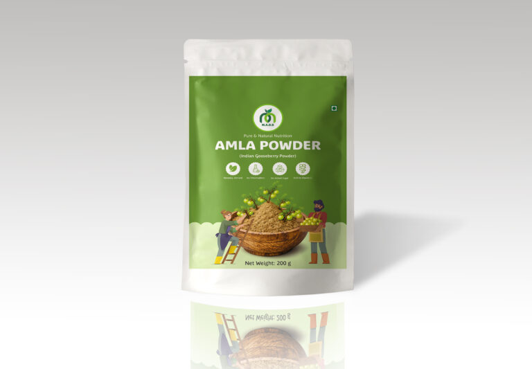 Amla powder mockup front