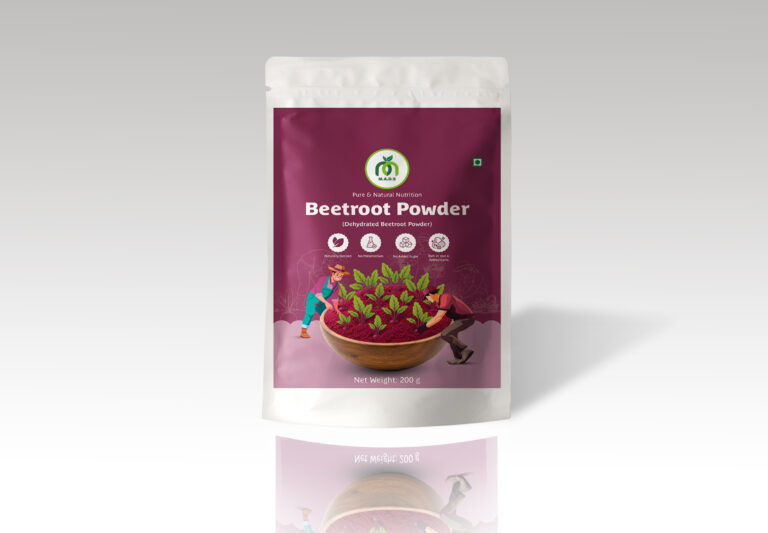 Beetroot powder mockup front